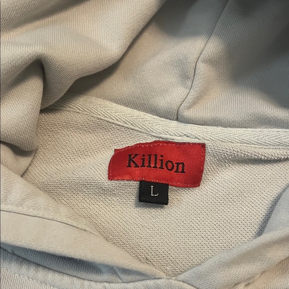 Women's Gray Hoodie Jacket - Picture 5 of 5